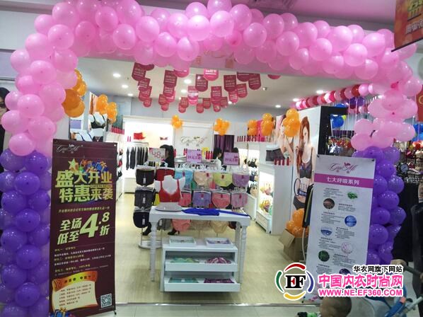 年终画报：闺秘内衣品牌领衔2015年内衣加盟盛宴